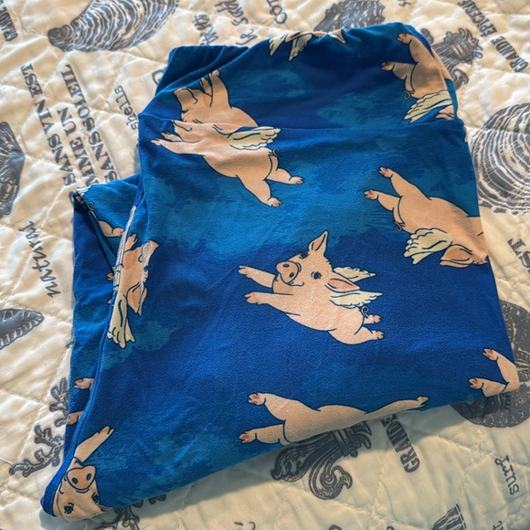 Lularoe when pigs fly leggings, Tall and Curvy - Picture 7 of 7